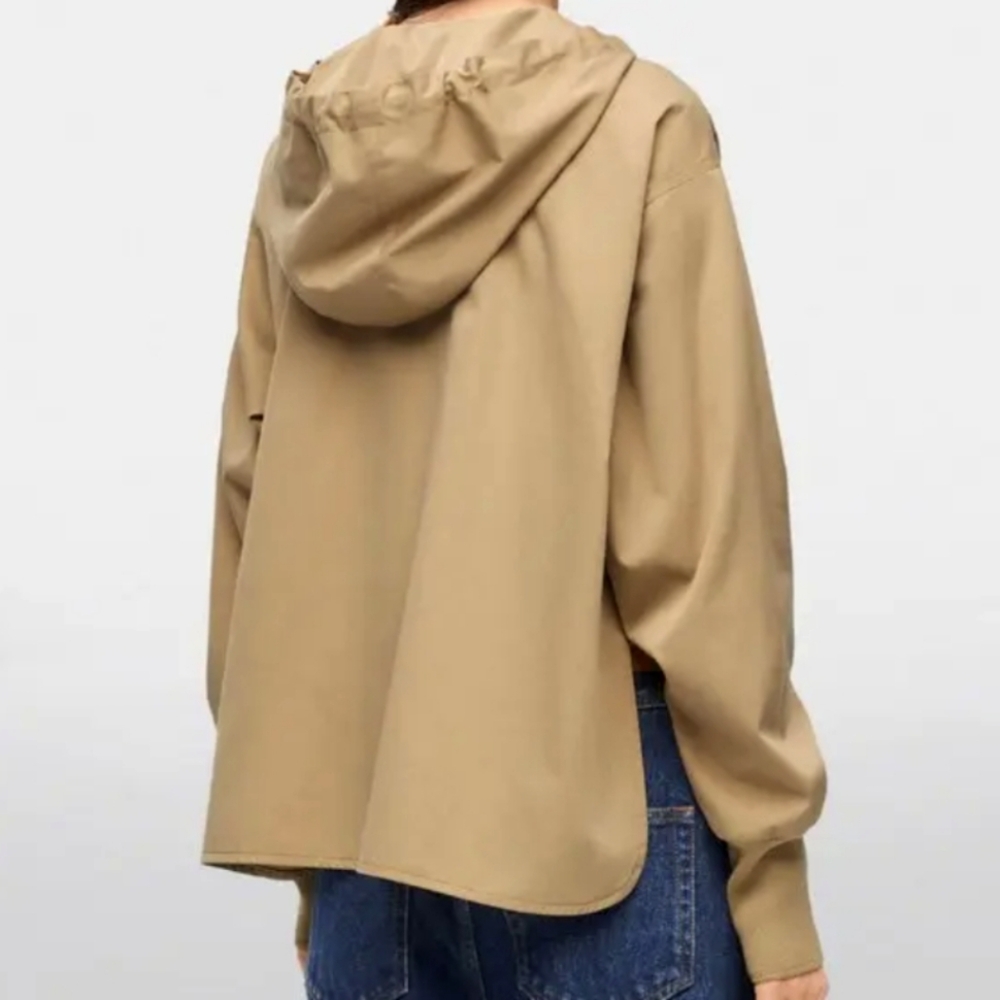 LOEWE🔥Anagram Jacket Parka with Hoodie *2023 Season* Sz 32/XXS - Picture 3 of 12